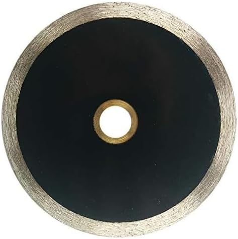 7 Inch Diameter Continuous Rim Premium Diamond Blade for Wet Cutting Porcelain and Ceramic Tile, 5/8 Inch Arbor, 8730 Maximum RPM