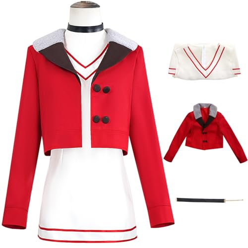 Cosplay Ayase Momo Dandadan : Costume Uniforme Femme Complet avec Perruque