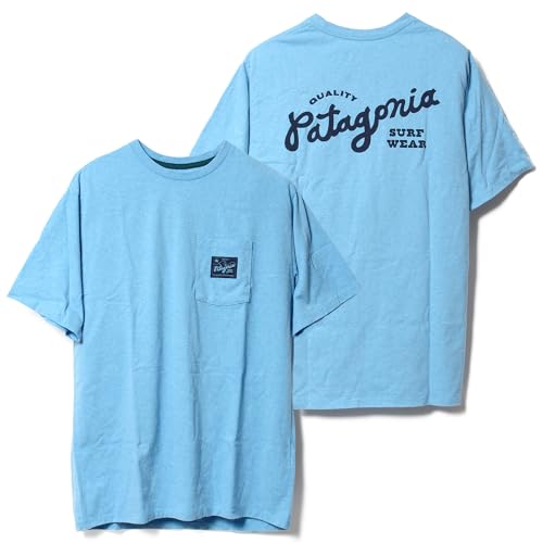 Patagonia パタゴニア　半袖Tシャツ　淡いブルー　海 41cp390OXLL.jpg