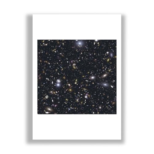Idée cadeau astronomie : étoiles de l'univers impression mate Hubble
