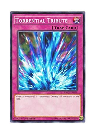 Amazon.co.jp: 遊戯王 英語版 SDMP-EN039 Torrential Tribute 激流葬 