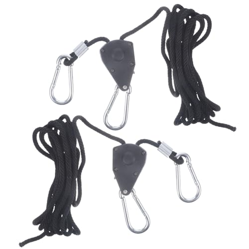Ajuster hauteur lampe horticole sans effort avec le support poulie métal VICASKY
