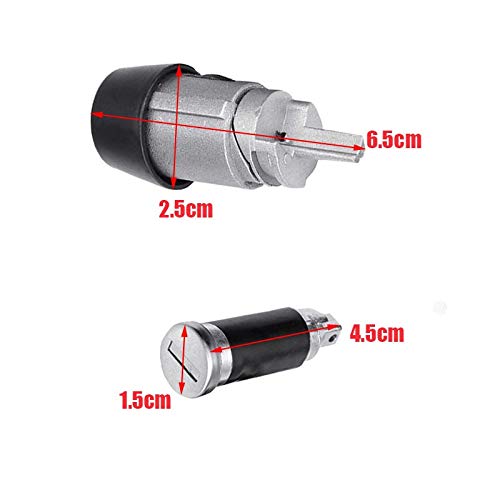 Kit Cilindretto Accensione Per VW T4 (1990-2003) – Serratura Completa Con Chiave, OEM 357905855A, In Lega Di Alluminio