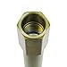 BOBKALATG Heavy Duty Wet Core Drill Bit 1.5 Inch, Turbo Teeth for Concrete Brick Asphalt, Dust Suppression Cooling Design, Hexagonal Thread Industrial Coring Tool (Gold)