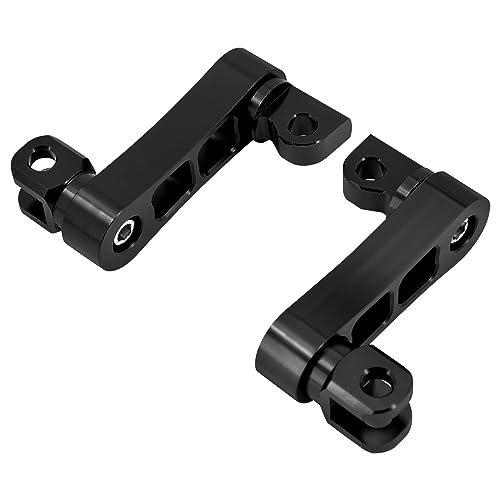 Repose-pieds réglables pour moto Touring et Road Glide en aluminium forgé