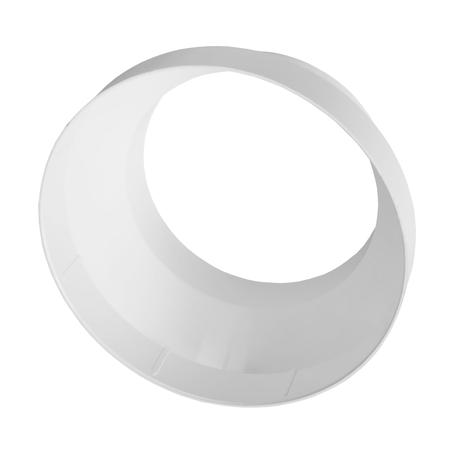 Repa Market Riduttore per canale da 150 a 125 mm, in plastica ABS, connettore per aria di scarico HVAC, climatizzatore, sistemi di ventilazione – tubo in PVC, tubo di condizionamento/tubo di scarico