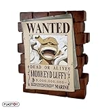 Plastoy One Piece Sparbüchse mit „Wanted”-Poster Monkey D. Luffy - PVC - 16 cm