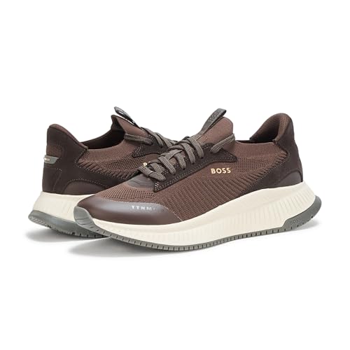 Image of BOSS Men's Modern Knit Structure Running Sneaker