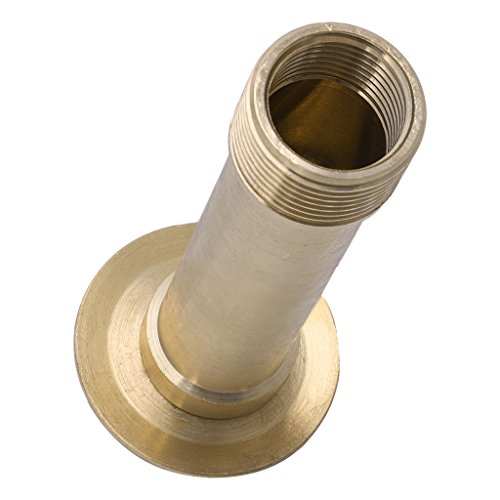 FUNCOCO Springbrunnendüse, 1/2 DN15 3/4 DN20 Messingteich Halbkugelförmige Springbrunnendüse Teichsprühkopf