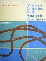 Modern Calculus with Analytic Geometry-Volume I B0000CNLR8 Book Cover
