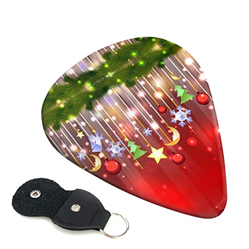 Lot de 6 médiators Merry Christmas pour guitare acoustique, guitare électrique, basse, ukulélé – fins, moyens et épais. - Les Beatles, Paul McCartney, John Lennon, RIngo Starr, George Harrison Lot de 6 médiators Merry Christmas pour guitare acoustique, guitare électrique, basse, ukulélé - fins, moyens et épais.