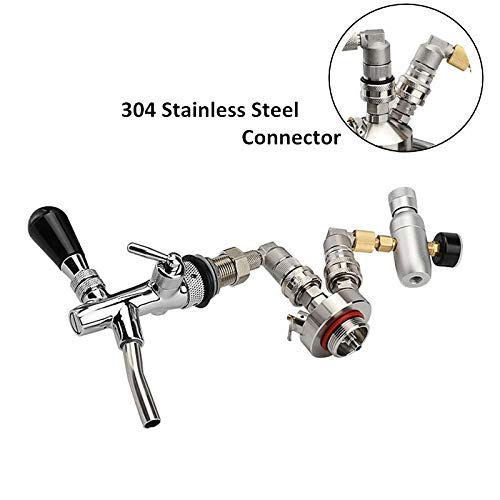 Amazon｜ビールサーバー ホーム醸造ステンレス鋼小型Keg 10Lビール樽高