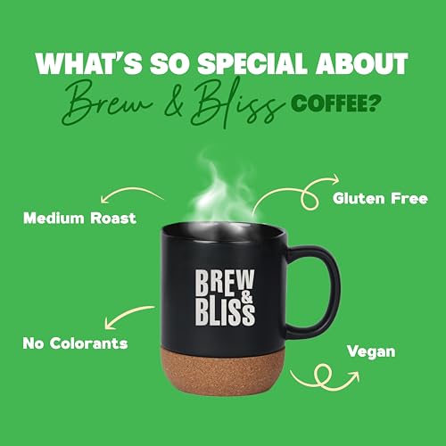 Image of Brew and Bliss Irish Cream Coffee | 100 Gram | Flavored Instant Coffee | 100% Authentic Coffee Powder For Hot & Cold Coffee | Serves Cafe Style Coffee Upto 50 Cups, Bottle