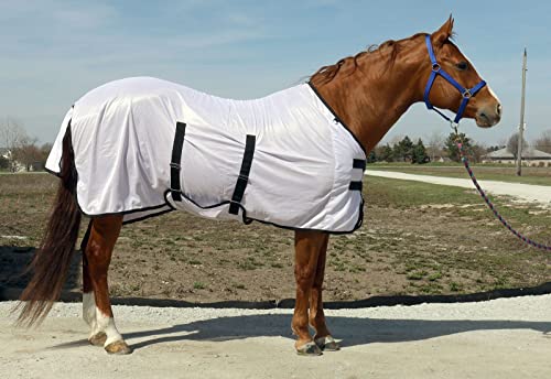 BasEQ Fly Sheet with Belly Closure White/Black 63 - Image 5