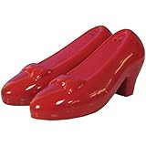 Westland Giftware Wizard of Oz Magnetic Ruby Slippers Salt and Pepper Shaker Set, 2-Inch