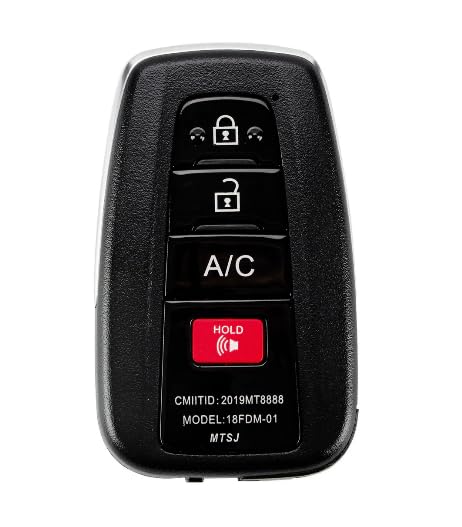 NorthAmerica Remote Smart Key Keyless Entry Remote Control Replacement for 2017-2021 Toyota Prius Prime HYQ14FBE/231451-0410 Board (Single)