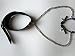 Healthy Care Sex Collar with Nipple Clamps Breast Clamps,Single Bell - Fetish Leather Bondage Kit SM Black Neck