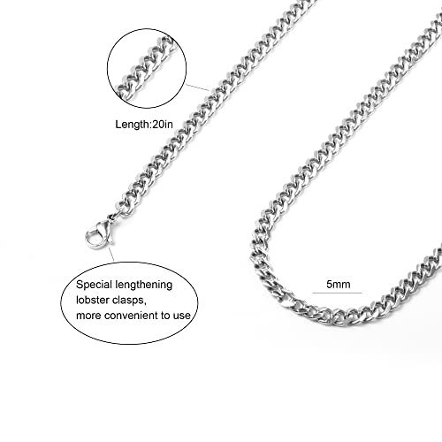 Ieflife Fathers Day Dad Gifts, Silver Chain Dad Jewelry Best Dad Gifts Papa Gifts For Fathers Day Christmas Birthday Gifts For Dad Him Men Happy Fathers Day Dad Gifts #TOP5