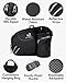 WATERFLY Gürteltasche Bauchtasche mit Flaschenhalter Damen und Herren, Atmungsaktiv Sport Hüfttasche für Laufen Radfahren Camping Klettern Reisen Wandern Joggen Hundetraining