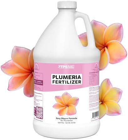 Plumeria Fertilizer – Liquid Plant Food for More Blooms & Growth, 1 Gallon