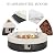 COSIEST 42" Outdoor Propane Fire Pit Table w Tank Cover & Wind Guard, Round Gas Fire Pit Table with Concrete & Wood Grain Design, 50000BTU Fire Tables for Patio, Backyard, Garden