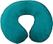 Price comparison product image Memory Foam Moulded Pressure Relief Neck Cushion Comfort and Posture, Ideal for Travel Supports the Head, Neck and Chin when Sleeping use for Plane, Train or Car Journeys Travel Pillow In Teal