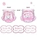 Littleforbig Adjustable Hook-and-Loop Fastener Closure Adult Printed Cloth Back Diaper 10 Pieces - Little Beauty (Medium 28