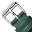 Gradient green+silver buckle