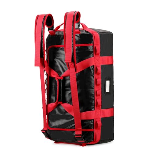 Sac à dos rouge à compartiments multiples | Modèle ergonomique hommes et femmes