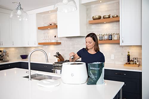 Lomi | World's First Smart Waste Kitchen Composter | Turn Waste into Natural Fertilizer with a Single Button with Lomi Classic, The Smart Waste™ Electric Kitchen Composter (Lomi Blends)