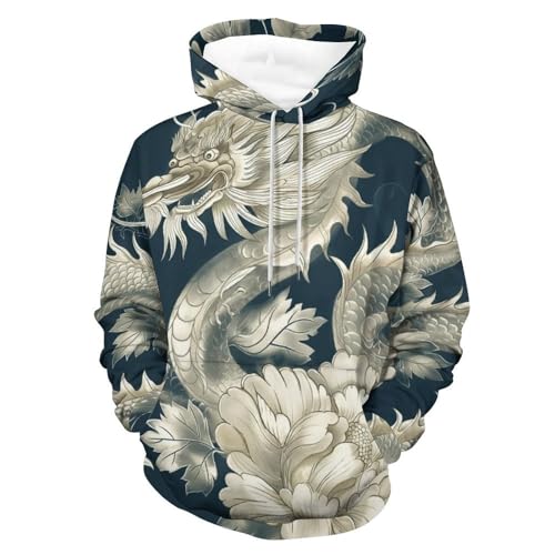 Sweatshirt pullover homme femme taille S avec capuche et manches longues
