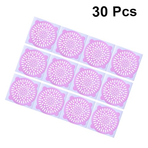 Filtro desechable para desagüe de baño, 30 unidades, filtro para cabello de tela no tejida, fácil de instalar y limpiar miniatura 2