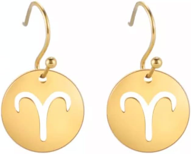 Constellation Earrings for Women - Zodiac Earring - Horoscope Earrings - Gold Zodiac Jewelry