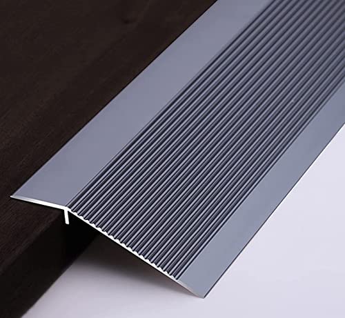 Bande de transition de sol en aluminium résolvant les écarts de niveau du bois dur