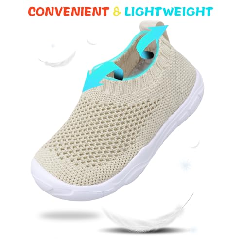 Image of JOINFREE Toddler Boys Girls Sneaker Slip On Shoes Kids Lightweight Breathable Walking Shoes