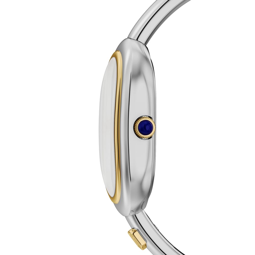 Fossil Sloan Damen-Armbanduhr ES5455, Quarz, Perlmutt-Zifferblatt