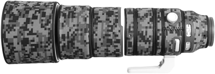 Waterproof Lens Cover Camera Rain Covers for Sony FE 200-600mm F5.3-6.3 G OSS,Anti-Impact Protective Case (Jungle Camouflage)