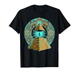 Ancient Astronaut Egyptian Pyramid Alien Conspiracy Theory T-Shirt