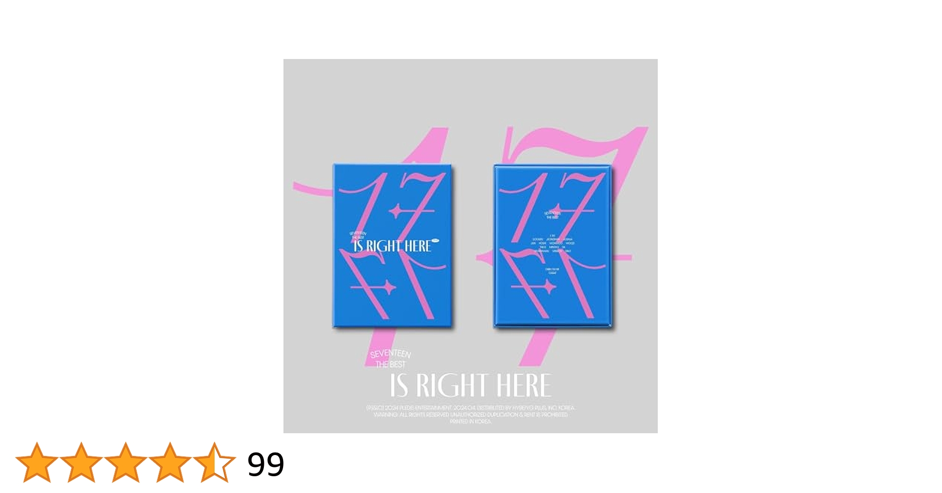 SEVENTEEN 17 IS RIGHT HERE DEAR 未開封