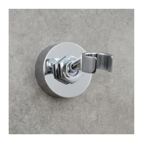 Support de douche mural rotatif chrome support pommeau douche orientable - 5