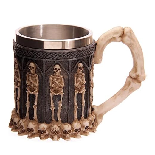 PUCKATOR SK164 - Jarra de Cerveza diseño de Esqueletos