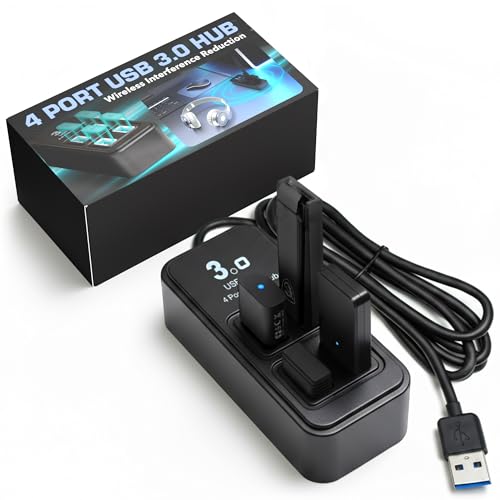 Hub USB 3.0 alimenté Rebuff Reality pour connexion stable sans décalage