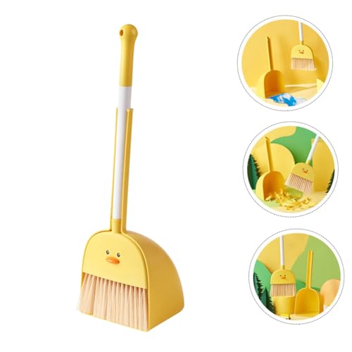 Anneome Besen Kehrschaufel Set Mini Tischbesen Leicht Abnehmbar Robust für Kindergarten und Haushalt Spielerisches Putzen Zubehör für Jungen Mädchen – Bild 4