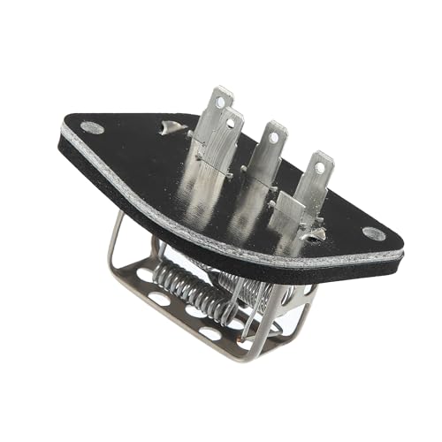 Image of Motoforti HVAC Blower Motor Resistor, AC Blower Control Module, for Jeep Cherokee 1991-1996, Metal Plastic, No.55036000 /56000522, Black Silver Tone