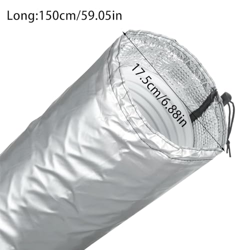 Tuyau climatiseur trop chaud ? Solution isolation gaine climatiseur mobile - 7