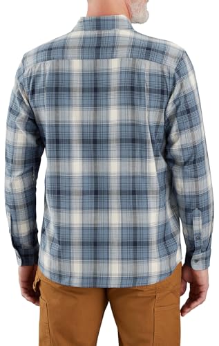 Carhartt Men's Rugged Flex Relaxed Fit Lightweight Long-Sleeve Shirt, Thundercloud, Small - image 2