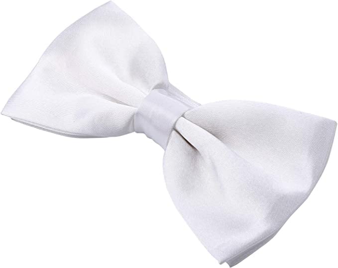 premium solid essential SATIN bow tie | handmade, pre- tied and adjustable bow tie…-image-44