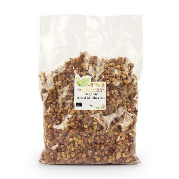 Buy Whole Foods Organic Dried Mulberries (1kg)