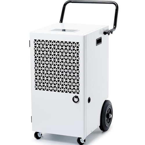 iOCHOW Bautrockner Luftentfeuchter Keller Elektrisch: 120L/Tag Leistung für Räume bis 300m² und 7L Großer Tank gegen Feuchtigkeit Schimmel ideal für Keller Badezimmer Wohnung Garage iOCHOW Bautrockner Luftentfeuchter Keller Elektrisch: 120L/Tag Leistung für Räume bis 300m² und 7L Großer Tank gegen Feuchtigkeit Schimmel ideal für Keller Badezimmer Wohnung Garage