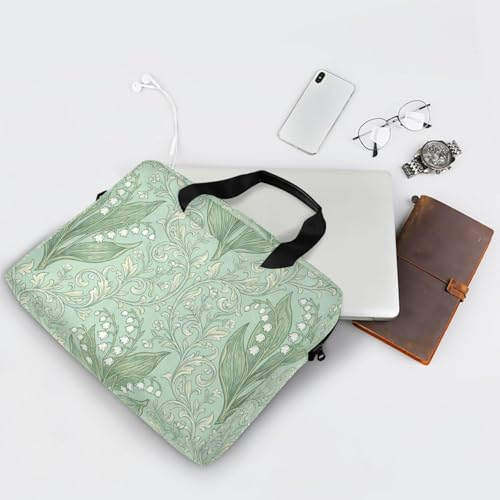Bolso portátil para laptop 15.6 pulgadas con asa y correa miniatura 7